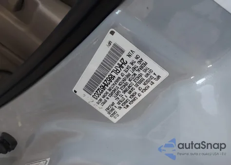 2001 Honda Odyssey Ex z USA, uszkodzony, nr VIN 2HKRL18621H612203